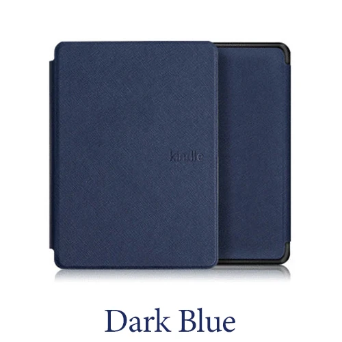 Dark blue Чехол UTHAI K10 для Amazon New Kindle 10th Generation version, кожаный чехол для Kindle 10, чехол для сна и пробуждения - Цвет: Dark blue