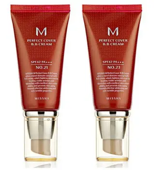 

Perfect Cover BB Cream #21 Or #23 SPF42 Pa+++ 50Ml Korea Cosmetics Makeup Base CC Creams Whitening For Missha