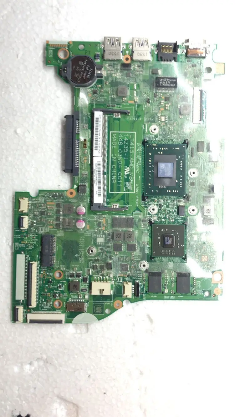 Для lenovo IdeaPad FLEX3-1435 Материнская плата ноутбука 448.03n040011 процессор A8-7410 GPU R5 M330 2G тестовая работа