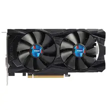 Yeston Radeon RX560D 4 ГБ GDDR5 PCI Express 3,0 DirectX12 настольные игровые видеокарты внешняя видеокарта