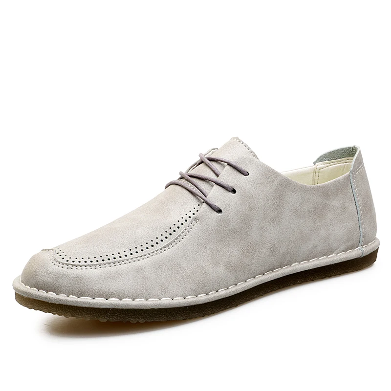 

2019 Genuine Leather Men Casual Shoes Brand Mens Loafers Moccasins Breathable Slip on Black Driving Shoes Plus Size 39-44 *9588