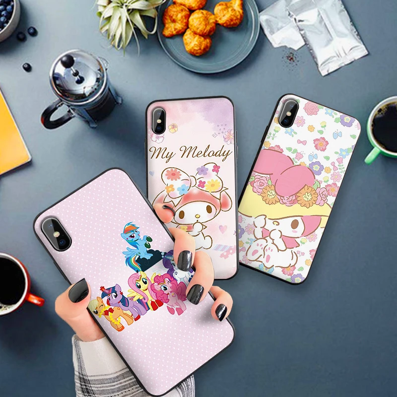 Для iPhone 6 6s 7 8 Plus X XR XS Макс 5 5S SE чехол для телефона с миньонами мой Единорог Агнес