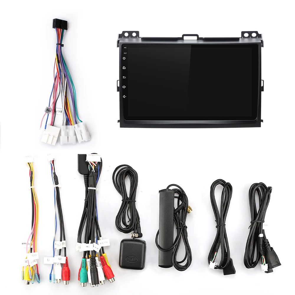 Isudar PX6 1 Din Android 10 автомобильный мультимедийный плеер для Toyota/Prado 120 2004 2009 авто радио