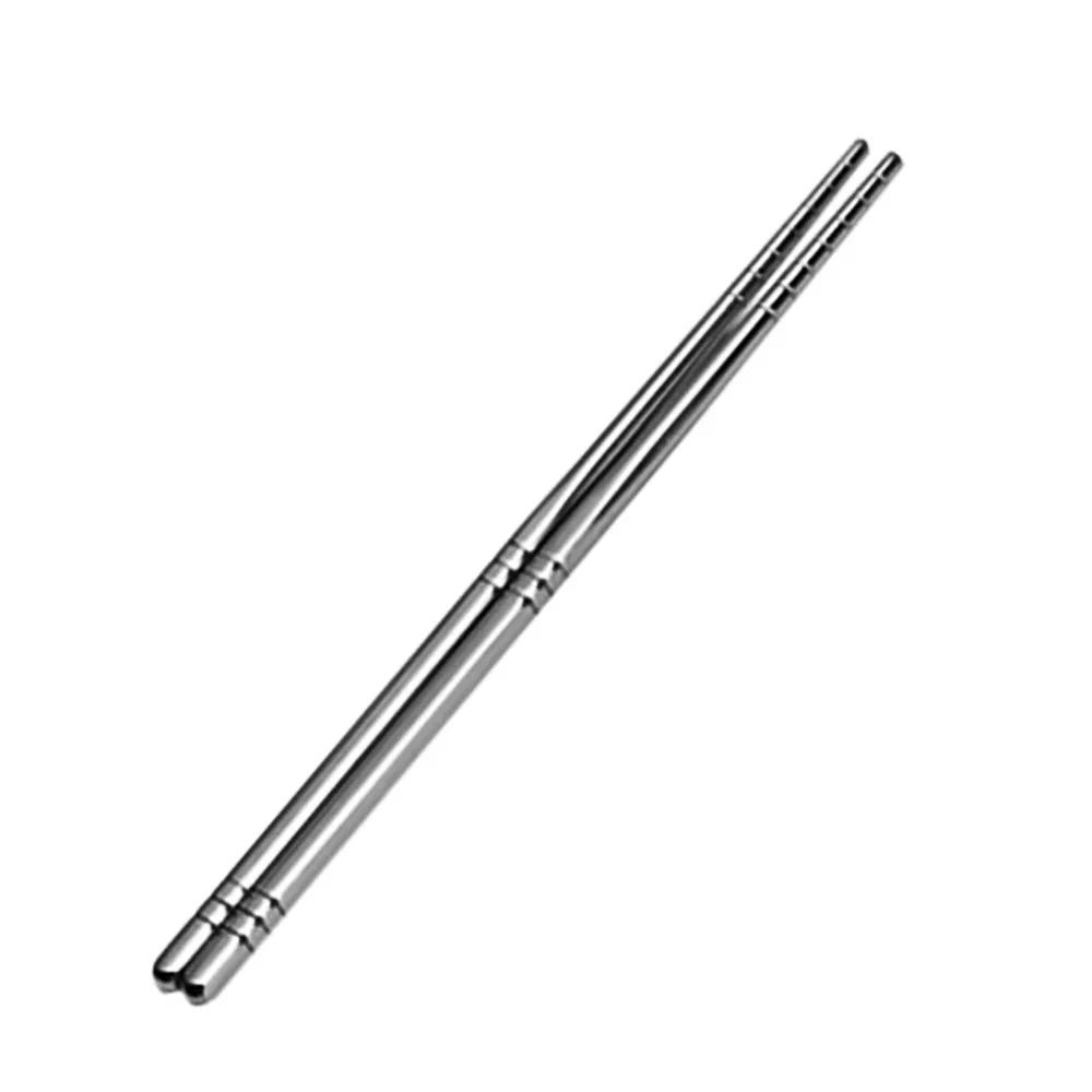 chopsticks Набор столовых приборов из нержавеющей стали, 9 шт./6 шт., металлическая соломинка, палочки для еды, чехол для хранения и сумка, cubiertos de acero inoxidable - Цвет: chopsticks