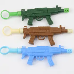 0,4 мм Студенческая креативная каваи игрушка пистолет гелевая ручка милые разноцветные пластиковые светящиеся ручки для детей корейские