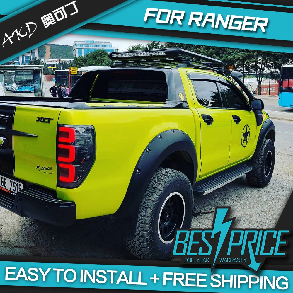 АКД автомобильного тюнинга задних фонарей для Ford Ranger сигнальных огней