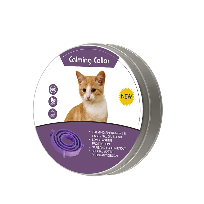 Collar para calmar la ansiedad para mascotas, accesorio que mantiene el buen estado de ánimo, Collar para gato y perro, ajuste de la longitud, 38/62cm, gran oferta