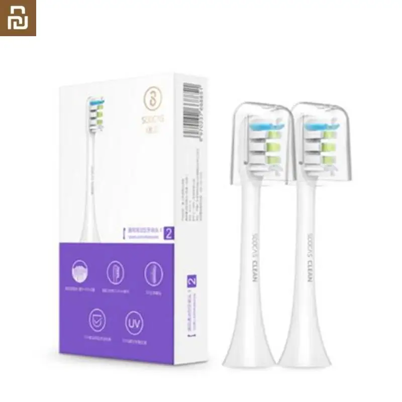 2 шт./лот Xiaomi Soocare Soocas X3 сменные насадки для щеток Smart Home|Смарт-гаджеты| |
