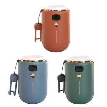 

3 in 1 USB Rechargeable Hand Warmers Phone Power Bank Projection Lamp Night Light Portable Pocket Hand Heater Warming Product