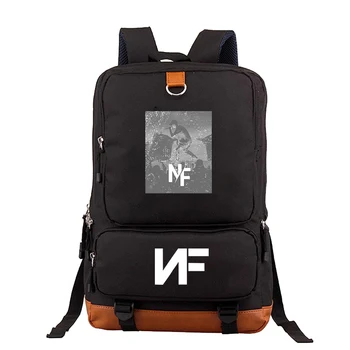 

Fashion KPOP NF Print Backpack Women School Shoulder Bag Korean Bagpack for Teenage Girls Female Travel Backpacks Bag Mochila