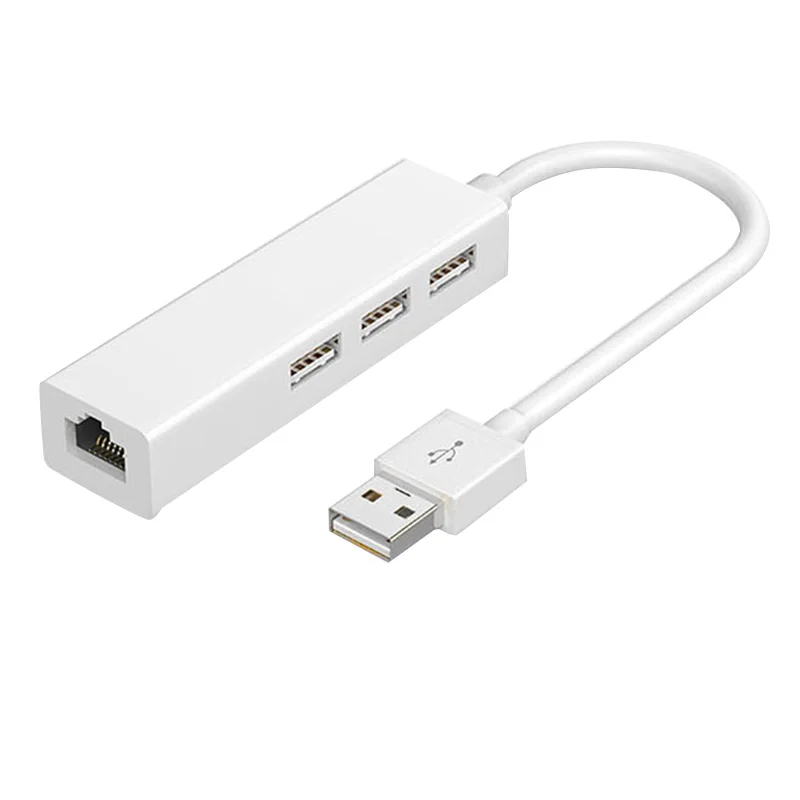 USB 2,0 к RJ45 концентратор 100 м Ethernet адаптер Сетевая карта USB Lan для ноутбука Macbook WIF66