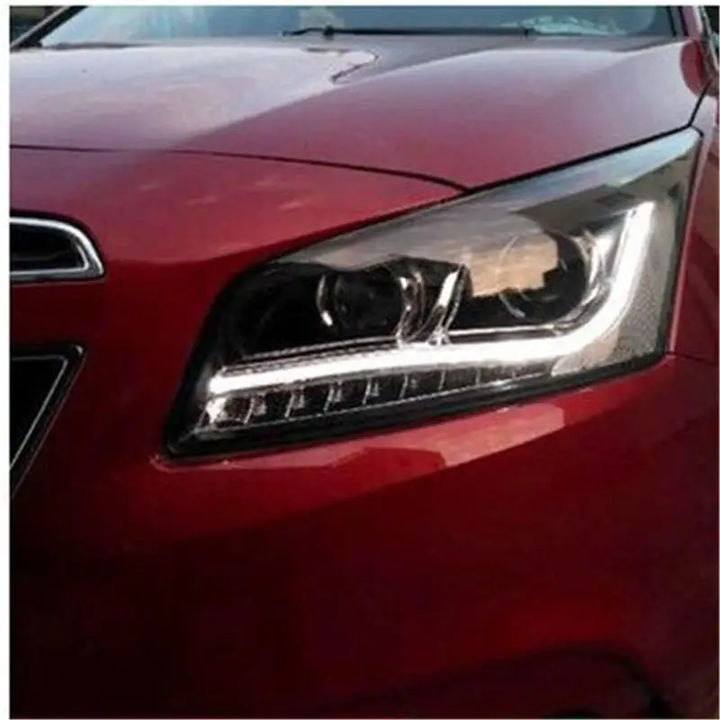 Бегущие Neblineros боковые поворотники Drl наружные Luces Led Para Автомобильные фары в сборе 15 для Chevrolet Cruze