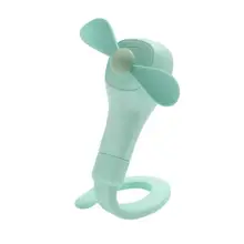 Mini Portable USB Flexible Handle Deformable Quiet Cooling Fan Home Air Cooler