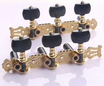 

Alice AOS-022V 1Set(L&R) Acoustic Classical Guitar Machine Heads Tuning Keys Pegs String Tuners High-Grade Bronze Plated