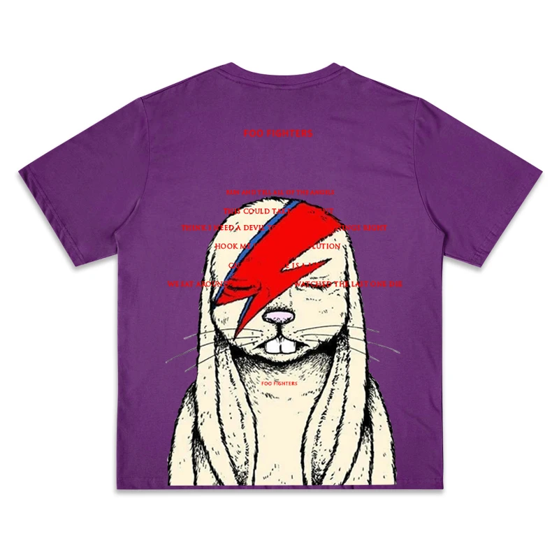 Tide Brand T Shirt Fire War Chariot Band Foo Fighters Salute Fund Rock Music Lover Short Sleeve T Shirt Men And Women