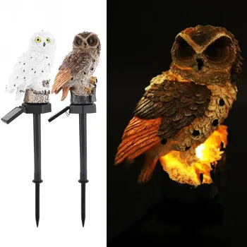 

Owl Solar Light With LED Garden Lights 2020 New Arrival Solar-Powered Lawn Lamp Home Outdoor Yard Garden Creative Solar Lamps