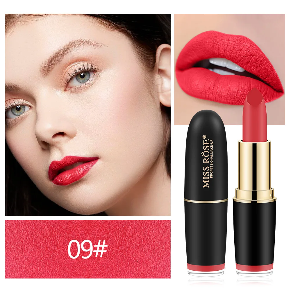 new brand lipstick matte waterproof velvet lip stick sexy red