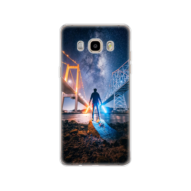 TPU silicon Case FOR Samsung Galaxy J7 2016 Case J710 J710F Cover FOR Samsung J7 2016 Case shell