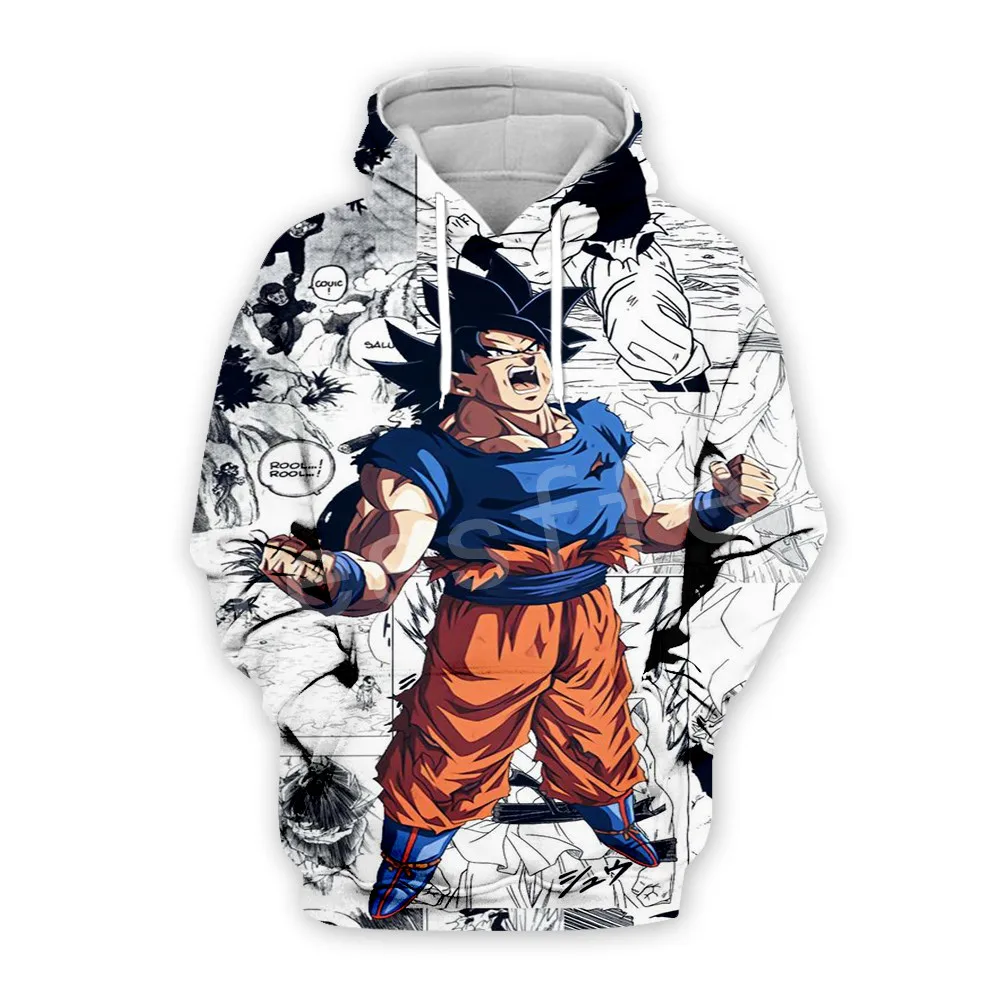 

Tessffel Anime Cartoon Dragon Ball Goku Saiyan Tracksuit Casual Harajuku 3D Print Hoodie/Sweatshirt/Jacket/shirts Men Women s-8