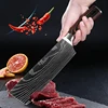 9pcs Kitchen Knives Set Damascus Laser Patten Professional Japanese Chopping Boning Cleaver Chef Knives Set 440C Stainless Steel ► Photo 2/6