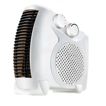 

Electric Heater Desk Fan Heater Portable High Power Warmer Hot Winter Electromechanical Heater EU Plug