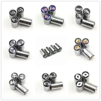 

100pcs sport metal Wheel Tire Valve Caps for AUDI bmw VW Mercedes mazda hyundai ford TOYOTA mitsubishi Citroen Volvo Car styling