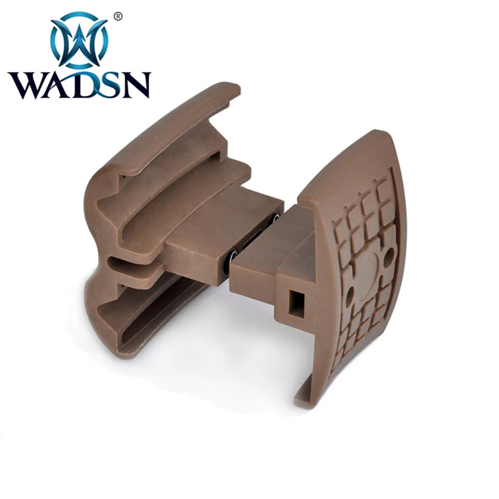 WADSN Тактический магнитный зажим для быстрой перезагрузки AK MAG муфта подходит AK47/74 серии страйкбол винтовка журнал AEG/GBB Пейнтбол Аксессуар - Цвет: DE