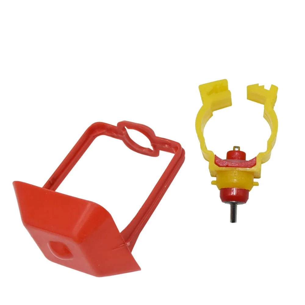 Poultry Drinking Cups 5 Sets 25 Mm Chicken Nipple Drinker Hanging Cups Chicken House Waterline
