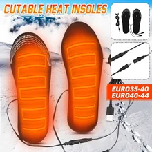 1 пара USB стельки для обуви с подогревом, согревающие стельки для ног, теплые носки, коврик, зимние уличные спортивные стельки, Теплые Зимние Стельки