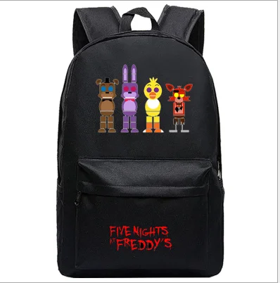 8 Five Nights At Freddy's FNAF школьная сумка на плечо для студентов, рюкзак для косплея, рюкзак для путешествий, рюкзак для ноутбука, подарок - Цвет: 8