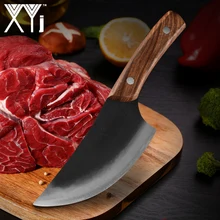 Кухонный нож для резки мяса с большими костями, острый нож для измельчения костной рыбы, профессиональный нож, кухонный нож для измельчения и нарезки кубиками