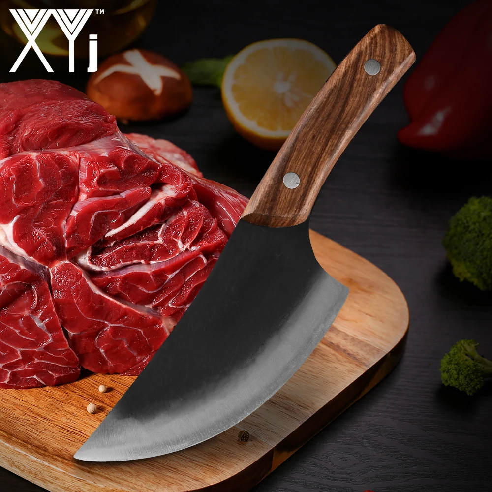 Кухонный нож для резки больших костей острый рыбы профессиональный Кливер