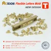 T Type Flexible Hot Foil Stamping Letter,CNC Engraving Mold,RCIDOS Customization Number/Alphabet/Hebrew Brass Characters ► Photo 2/6