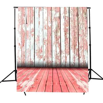

3x5Ft Photo Background Retro Wooden Wall Floor hotography Backdrop Background Studio Prop Photography Background