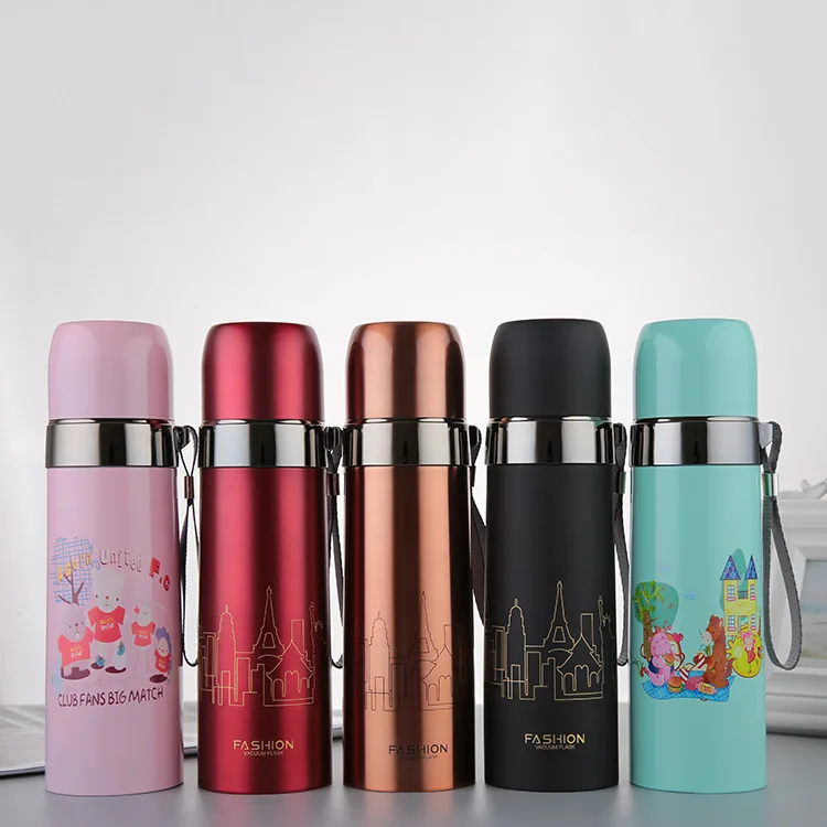 

Insulated Cup with Lid Tea Stainless Steel Water Cup Double Layer Spacious Creative Vacuum Cup Can Be Printed Logo