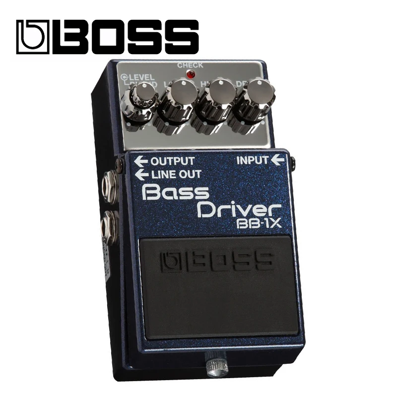 Boss BB 1X драйвер басов X Series компактная педаль с эффектами Overdrive|Деревянные