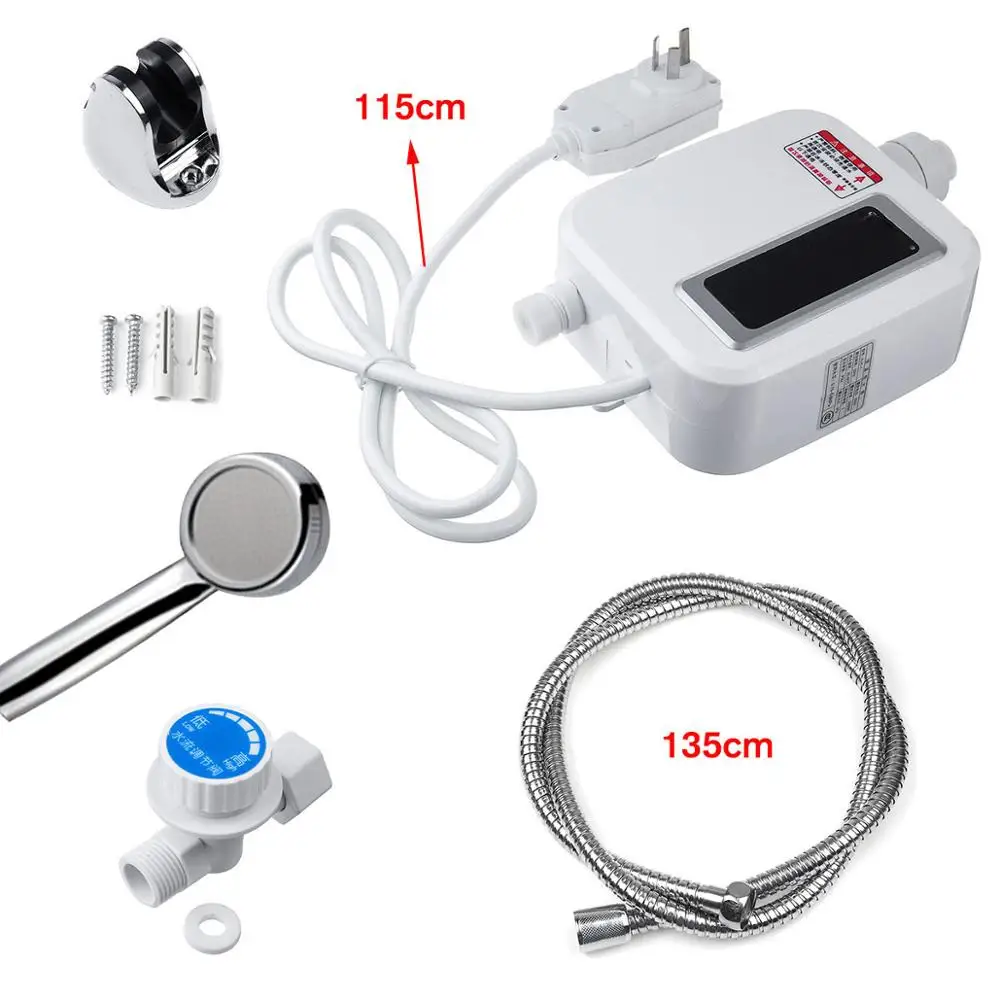 Electric Tankless 3500W Mini Instant Hot Water Heater Kitchen Faucet Tap  Heating Stainless Steel Constant Temperature Automatic - AliExpress