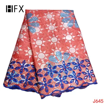 

HFX tissus africa Wax African print wax Printed Fabric Cotton Nigeria Fabric for Women L645