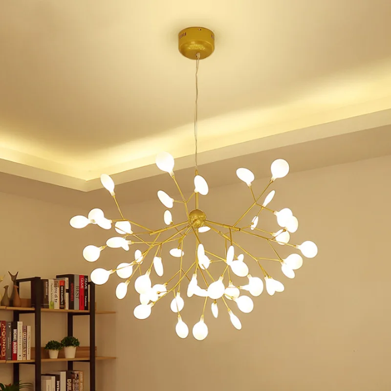 

Modern Led Chandeliers Ceiling Lamp for Living Room Dining Room Chandelier Firefly Light Fixtures Lighting Ceiling Hanging Light