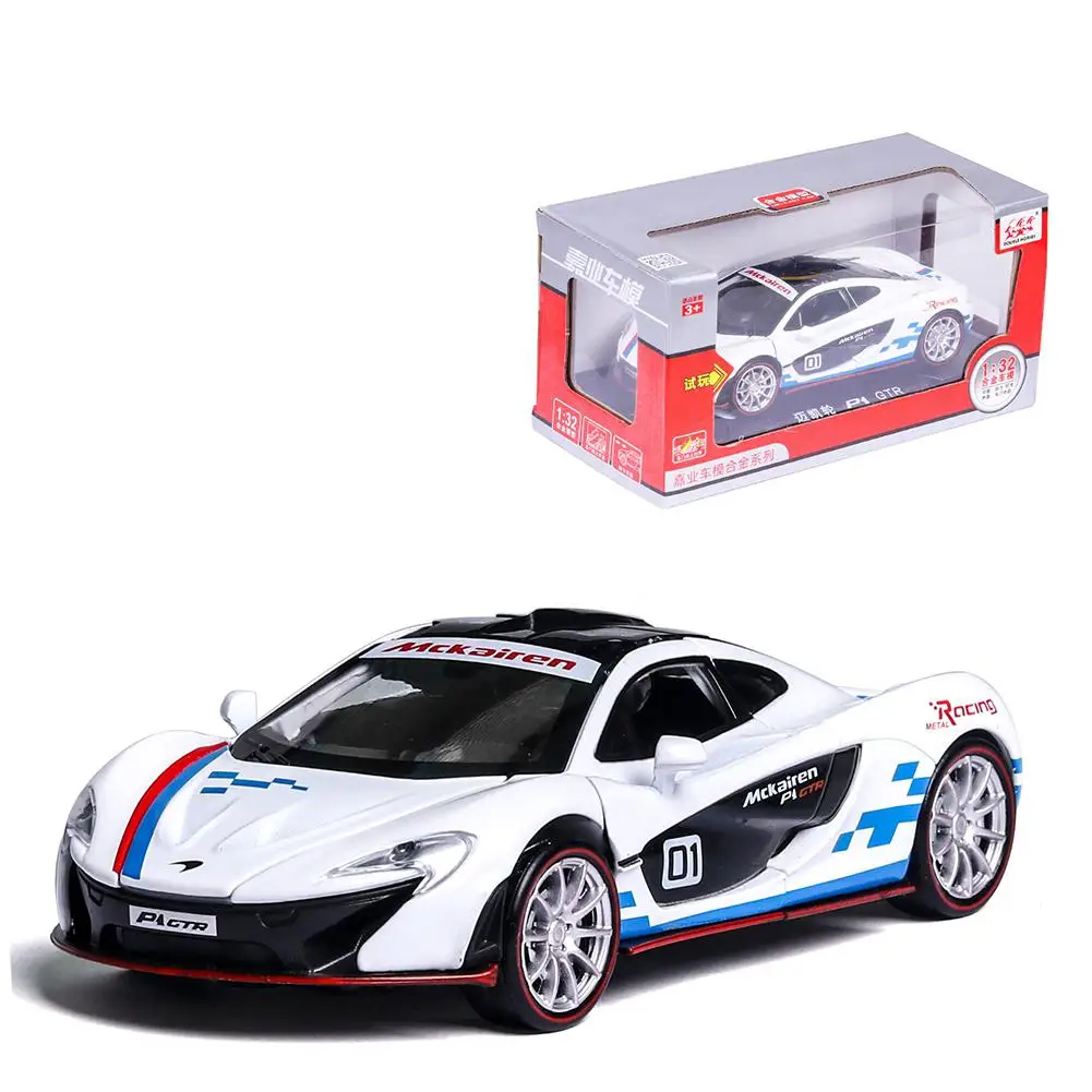

RCtown 1:32 Alloy Simulate Racing Car Model Toy with Light Sound Function for McLaren P1 (Box Packing)