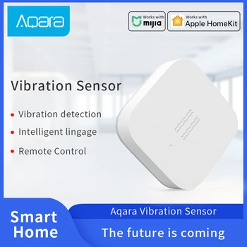 

Aqara Vibration Sensor shock tilt drop Detecter smart home accessories work with Aqara Hub Xiaomi Gateway 3 HomeKit Mi Home App
