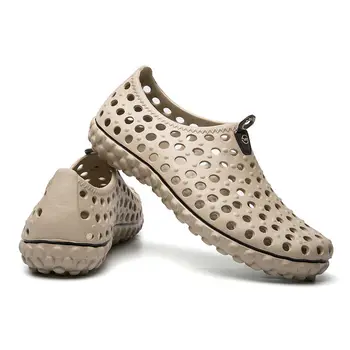 

Summer Sandals 2020 outdoor Driving shoes Beach Sandals Casual Breathable Sandals Slippers Men Shoes Home Slides Men Shoes New