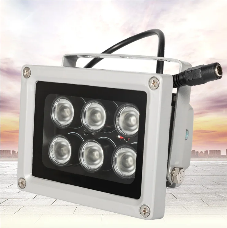 

DC12V 940nm IR Infrared illuminator Auxiliary IR lamp Light night vision light sources cctv fill light for CCTV Camera
