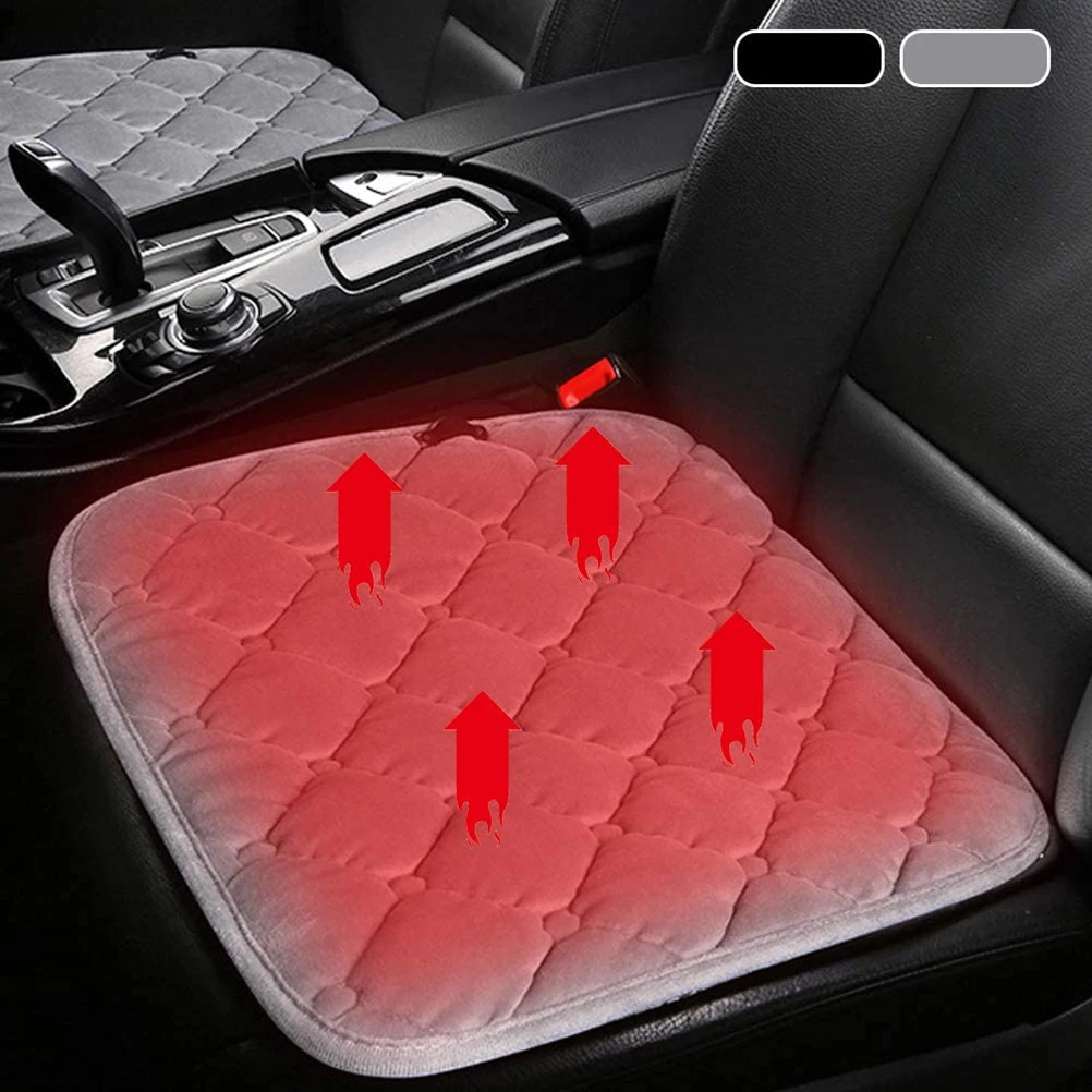 USB Electric Heated Seats Pad Portable Heated Thermal Seat Mat Mini Foot Warmer Heater For Home