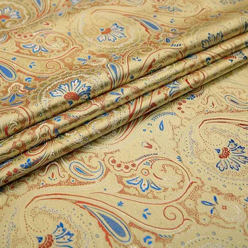 

Beautiful nylon fabric brocade fabric for dress material for sewing Cheongsam and Kimono