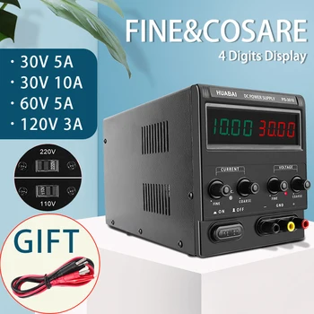 

DC Switching Lab Power Supply 30v 5a 10a Voltage Regulator Current Stabilizer 110V 220V Adjustable Source Powersupply 60V 5A