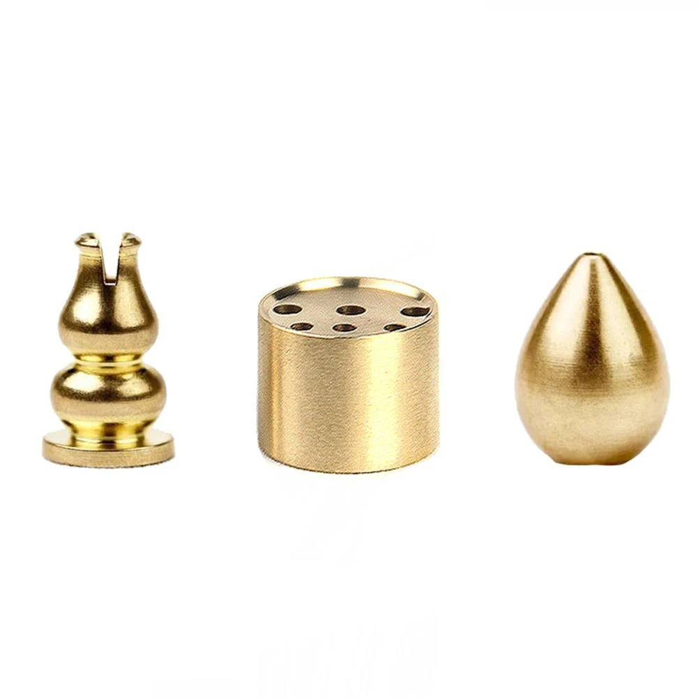 3pc/set High Quality Brass Incense Burner Holder For Incense Stick Coil