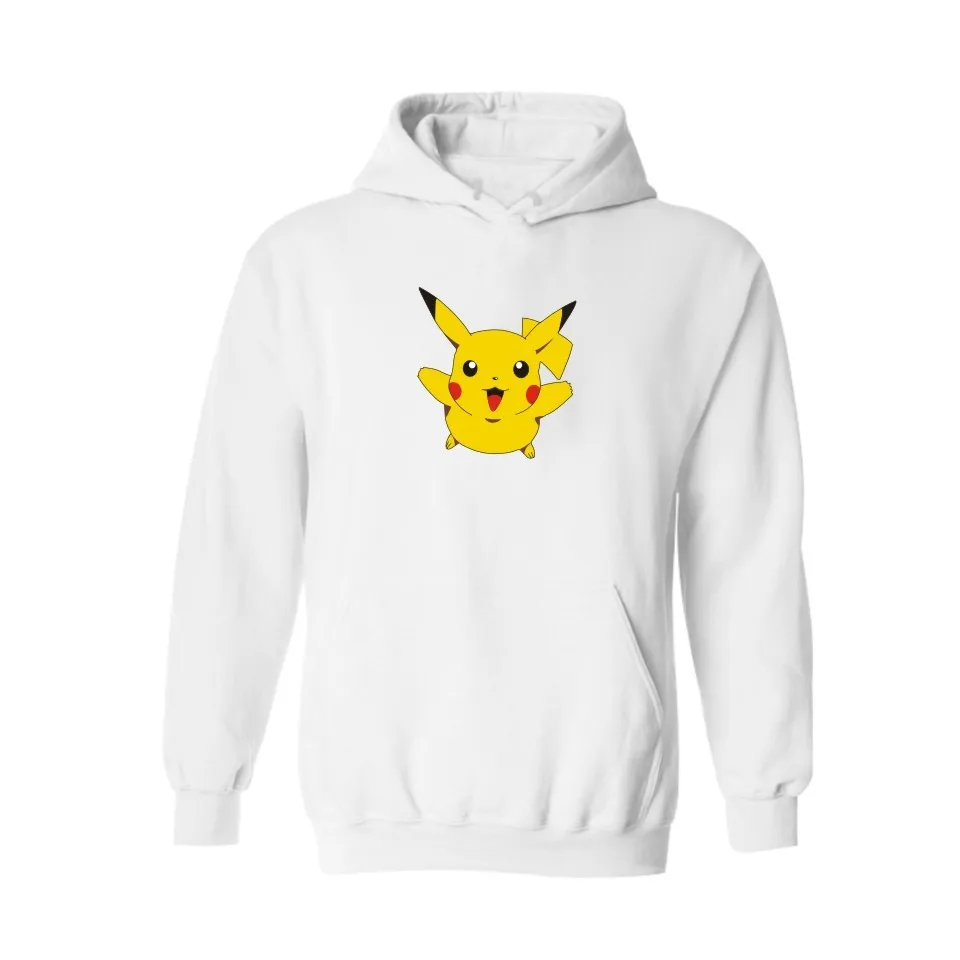 PIKA in Pokemon Go/мужские толстовки с капюшоном и свитшоты осень-зима с карманом, худи с монстром для мужчин, большие размеры для мальчиков, пары