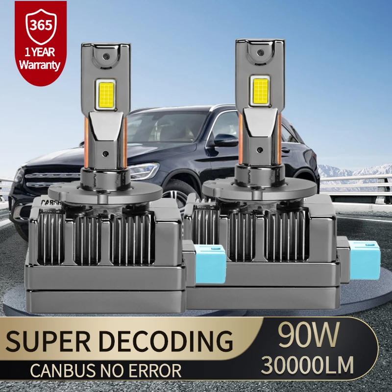 Светодиодные фары D3S супер яркие D1S D2S D4S D8S D1R D2R D3R D4R D8R турбосветодиодный ные