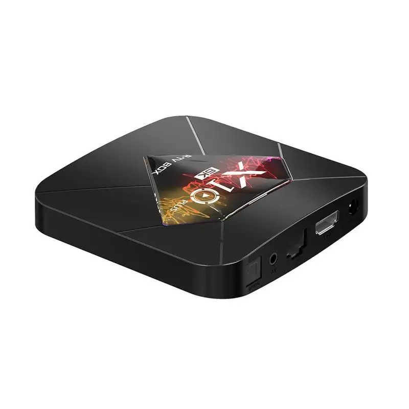 Декодер каналов кабельного телевидения Android 9,0 smart box Allwinner H6 2,4G Оперативная память+ 32/64GB 3,0 Встроенная память USB H.265 6K Box 4GB WiFi смарт-D9G0